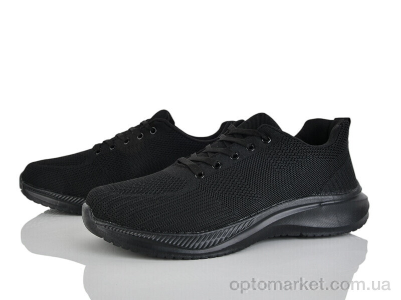 Купить Кросівки чоловічі A209-1 піна Run Life чорний, фото 1