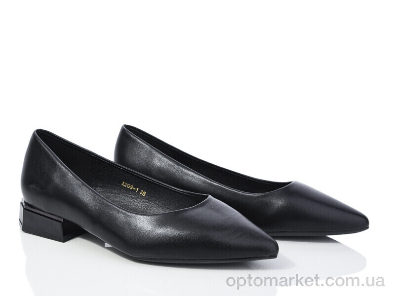 Купить Туфлі жіночі A209-1 Loretta чорний, фото 1