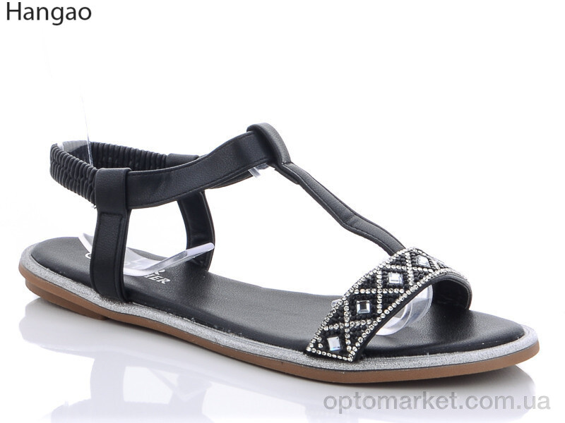 Купить Босоніжки жіночі A21-1 LR.Brother чорний, фото 1