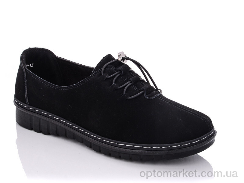 Купить Туфлі жіночі A21-13 Baodaogongzhu чорний, фото 1