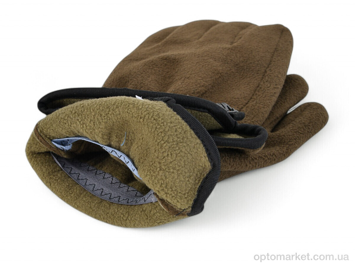 Купить Рукавички чоловічі A21 khaki Королева хакі, фото 2