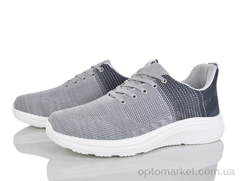Купить Кросівки чоловічі A211-3 піна Run Life сірий, фото 1