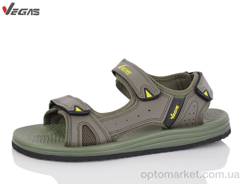 Купить Босоніжки чоловічі A211-4 Vegas зелений, фото 1