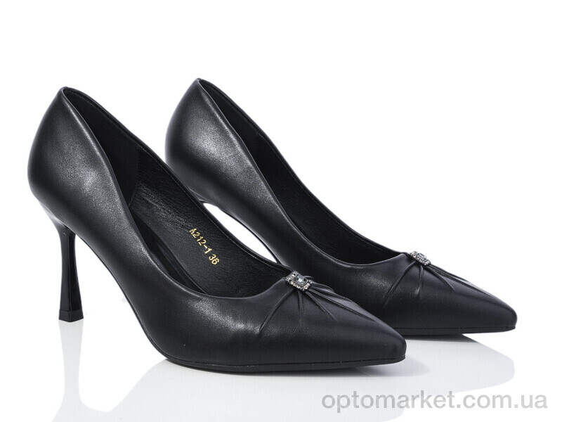 Купить Туфлі жіночі A212-1 Loretta чорний, фото 1