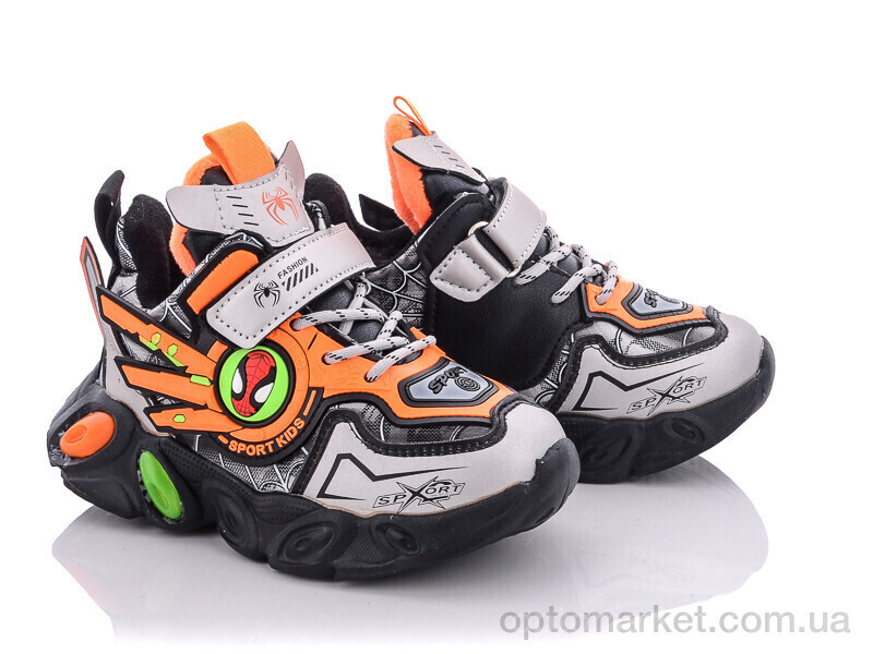Купить Кросівки дитячі A212B orange Мифер сірий, фото 1