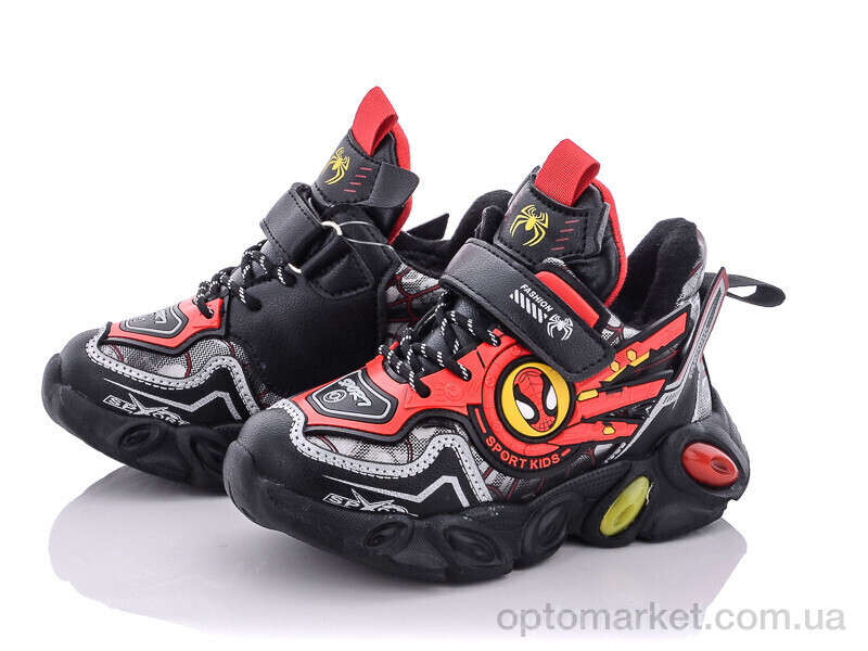 Купить Кросівки дитячі A212B red Мифер чорний, фото 1