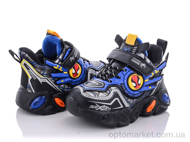 Купить Кросівки дитячі A212S blue Мифер чорний, фото 1