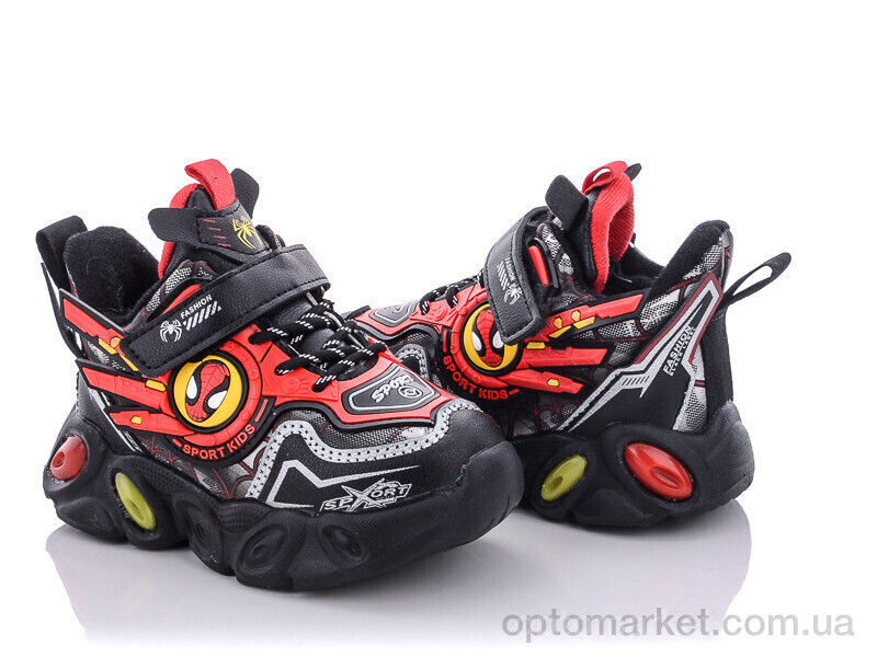 Купить Кросівки дитячі A212S red Мифер чорний, фото 1