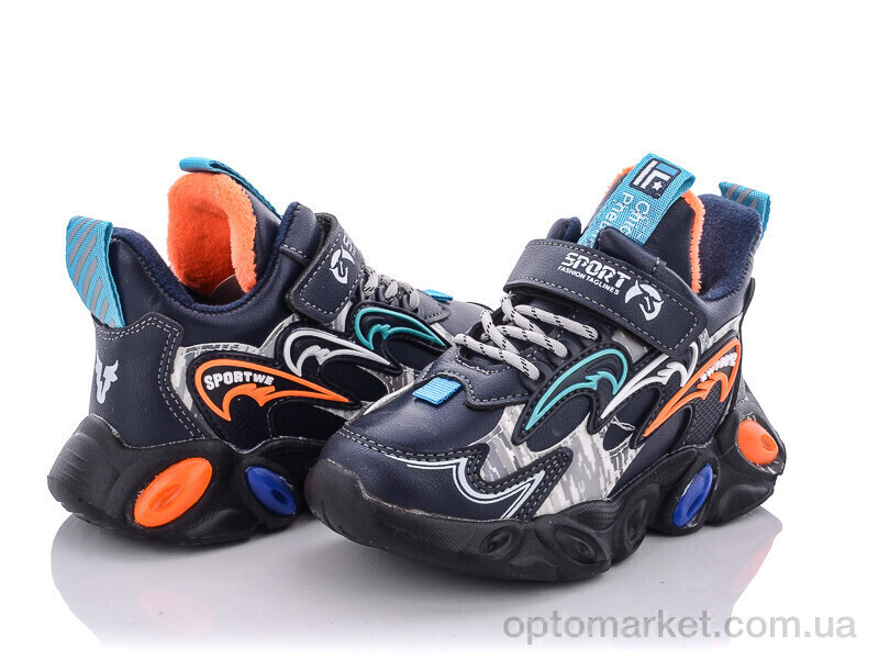 Купить Кросівки дитячі A213B orange Мифер синій, фото 1