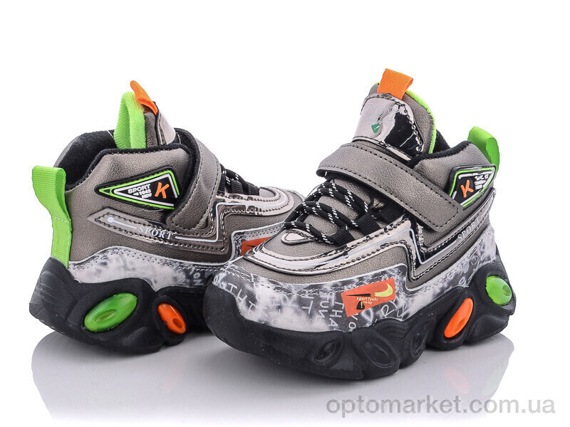 Купить Кросівки дитячі A215S gun Мифер графіт, фото 1