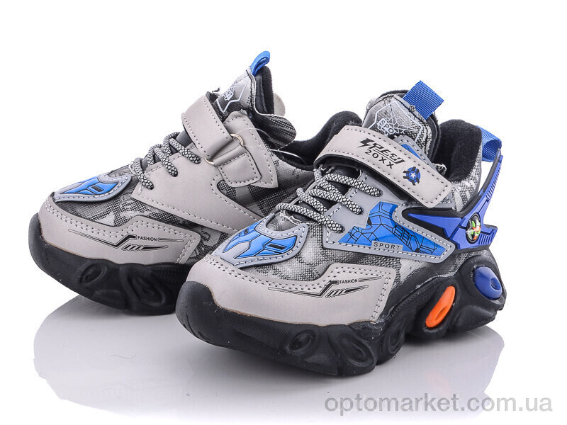 Купить Кросівки дитячі A216S blue Мифер сірий, фото 1