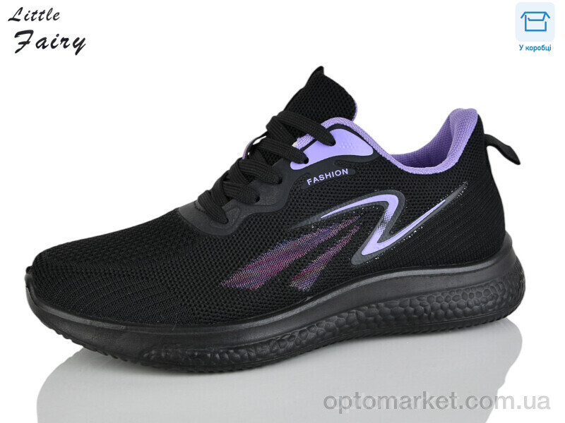 Купить Кросівки жіночі A218-1 піна L.Fairy чорний, фото 1