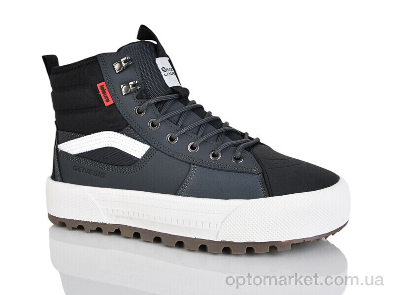 Купить Черевики чоловічі A218-10 Sen.dini сірий, фото 1