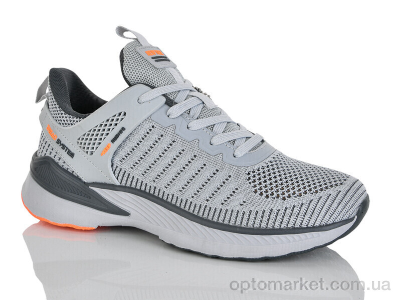 Купить Кросівки чоловічі A219-5 New Yike сірий, фото 1