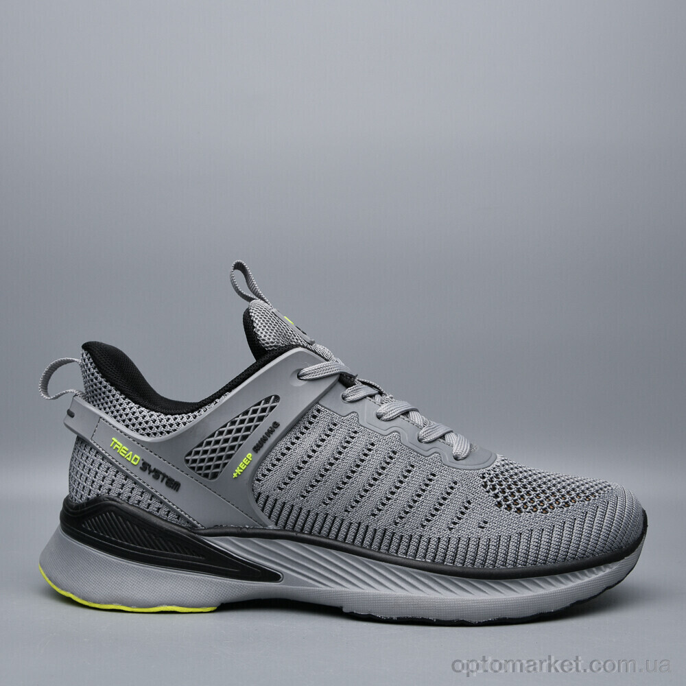 Купить Кросівки чоловічі A219-6 New Yike сірий, фото 2