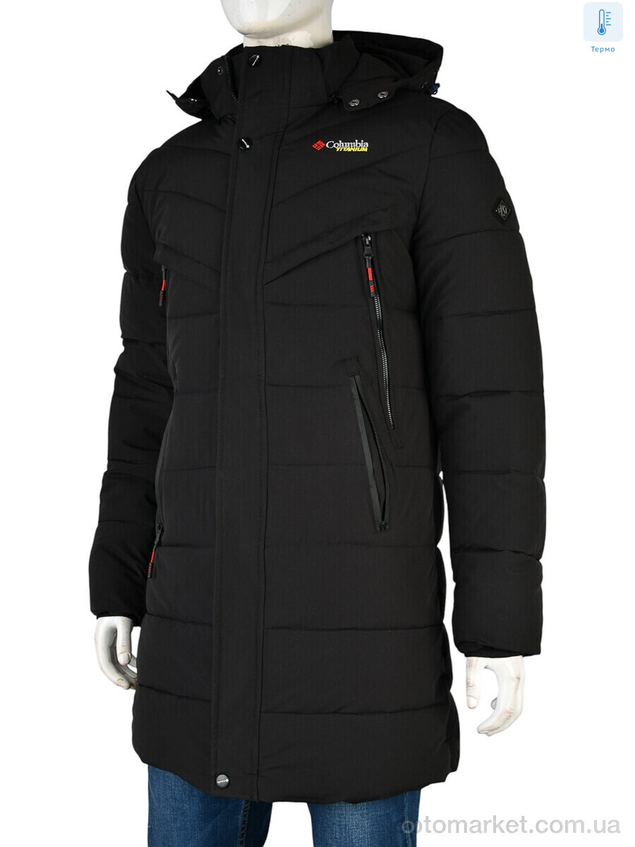 Купить Куртка чоловічі A22 black C.lumbia чорний, фото 2