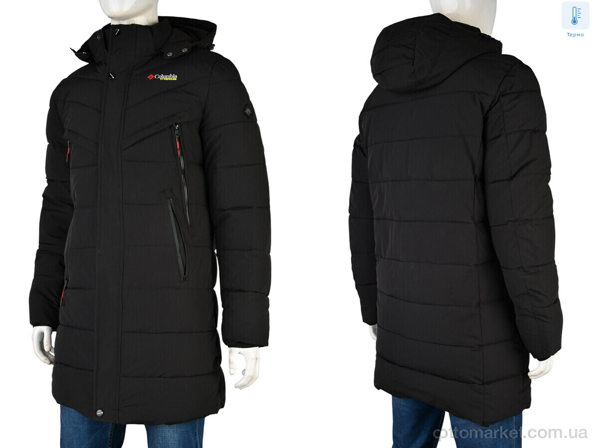 Купить Куртка чоловічі A22 black C.lumbia чорний, фото 4