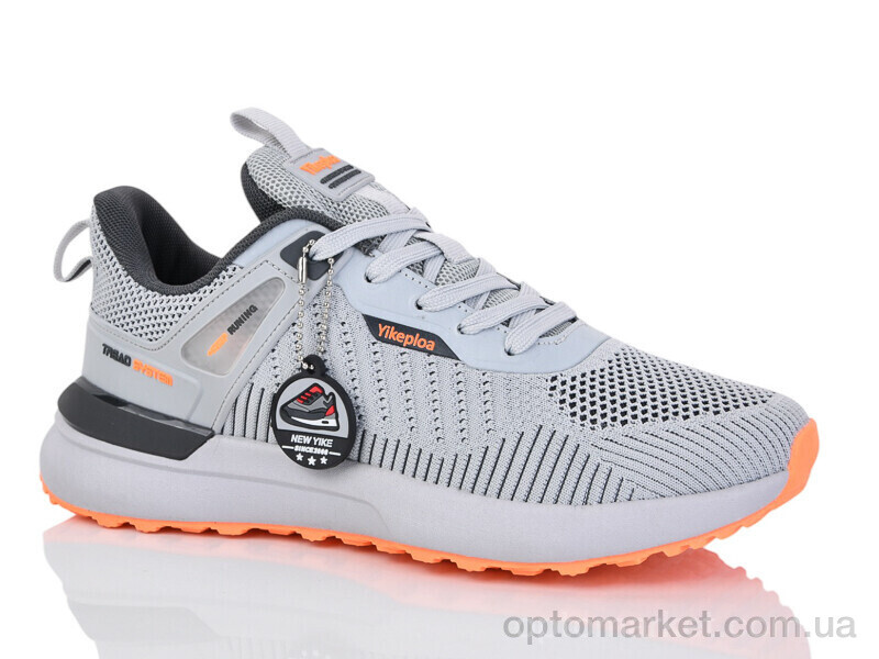 Купить Кросівки чоловічі A220-8 New Yike сірий, фото 1