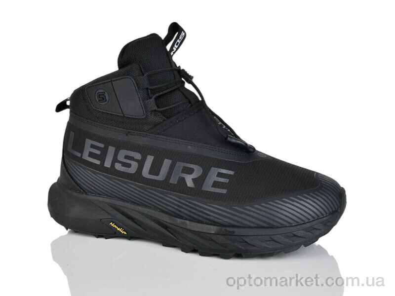 Купить Черевики чоловічі A221-3 Sen.dini чорний, фото 1