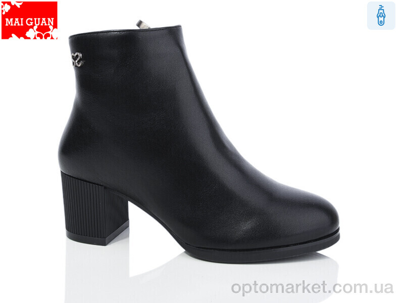 Купить Черевики жіночі A22 Maiguan чорний, фото 1