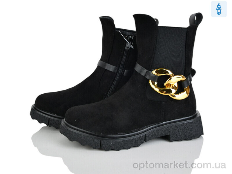 Купить Черевики дитячі A2280-3Q Kimbo-o чорний, фото 1