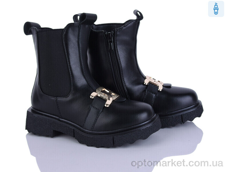 Купить Черевики дитячі A2281-2A Kimbo-o чорний, фото 1