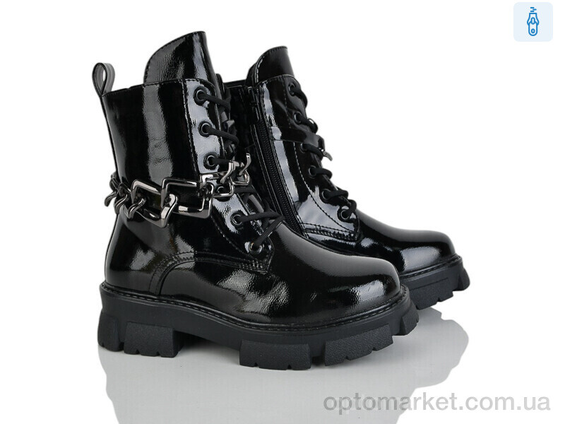 Купить Черевики дитячі A2287-3B Kimbo-o чорний, фото 1