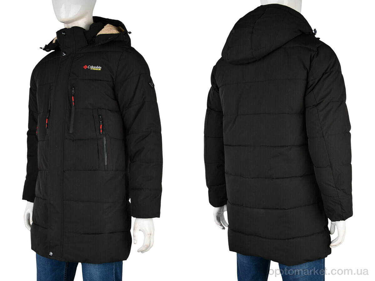 Купить Куртка чоловічі A23 black C.lumbia чорний, фото 4