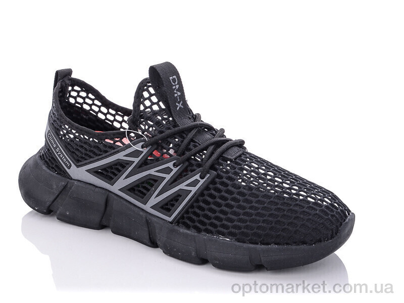 Купить Кросівки чоловічі A2301-1 Demax чорний, фото 1