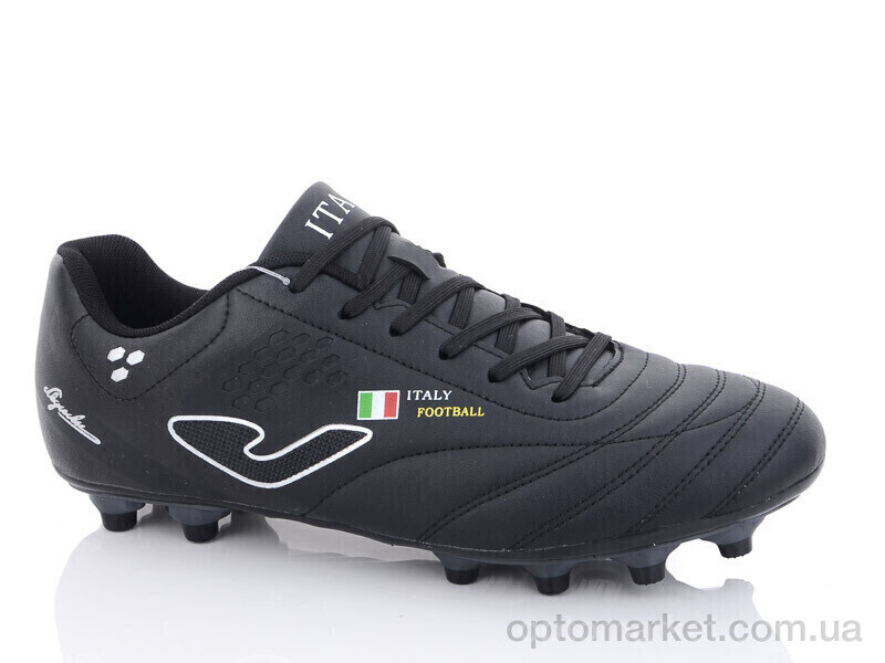 Купить Футбольне взуття чоловічі A2303-9H Demax чорний, фото 1