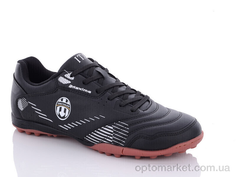 Купить Футбольне взуття чоловічі A2304-9S Demax чорний, фото 1