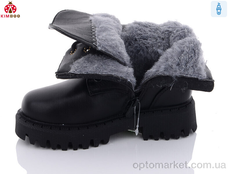 Купить Черевики дитячі A2321-2A Kimbo-o чорний, фото 2