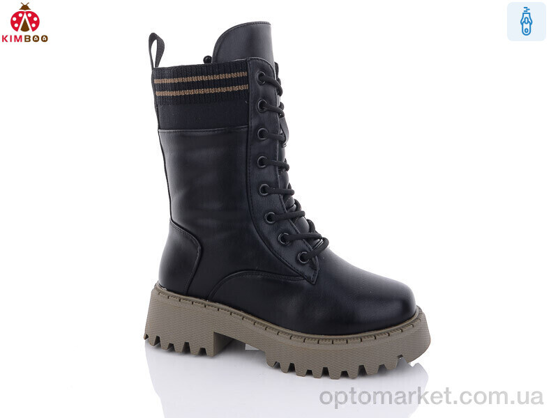 Купить Черевики дитячі A2323-3K Kimbo-o чорний, фото 1