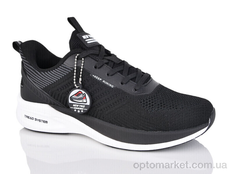 Купить Кросівки чоловічі A233-4 New Yike чорний, фото 1