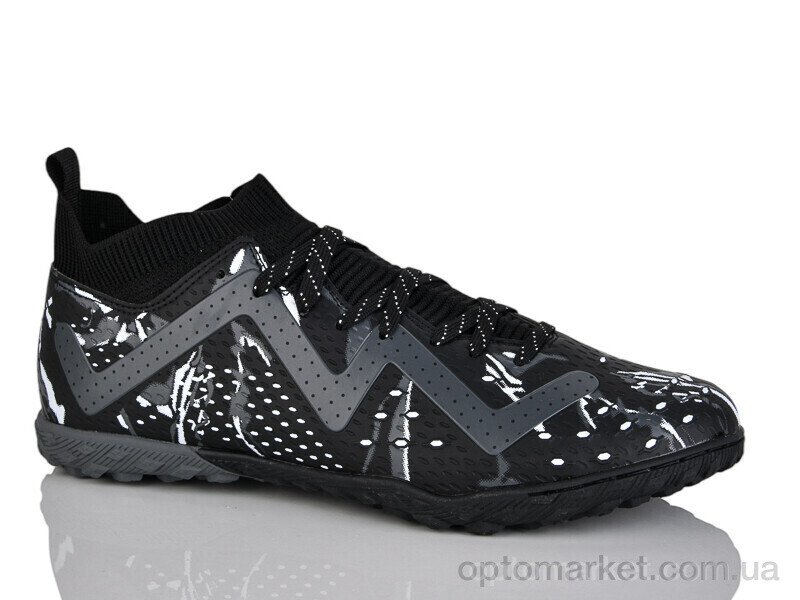 Купить Футбольне взуття чоловічі A2330-3S Demax чорний, фото 1