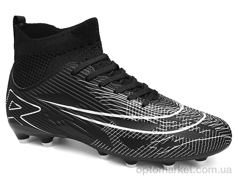 Купить Футбольне взуття чоловічі A2338-3H Demax чорний, фото 1