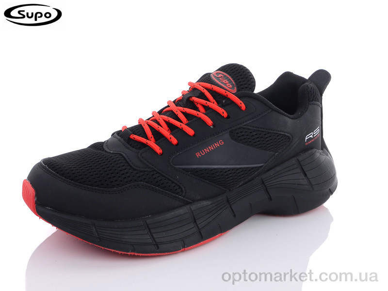 Купить Кросівки чоловічі A2349-3 Supo чорний, фото 1