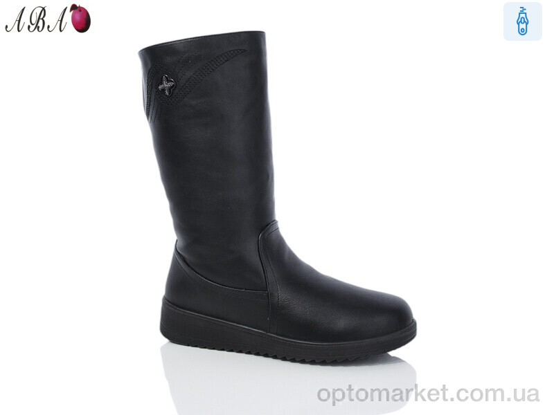 Купить Черевики жіночі A2367-1 YAQINIAO чорний, фото 1