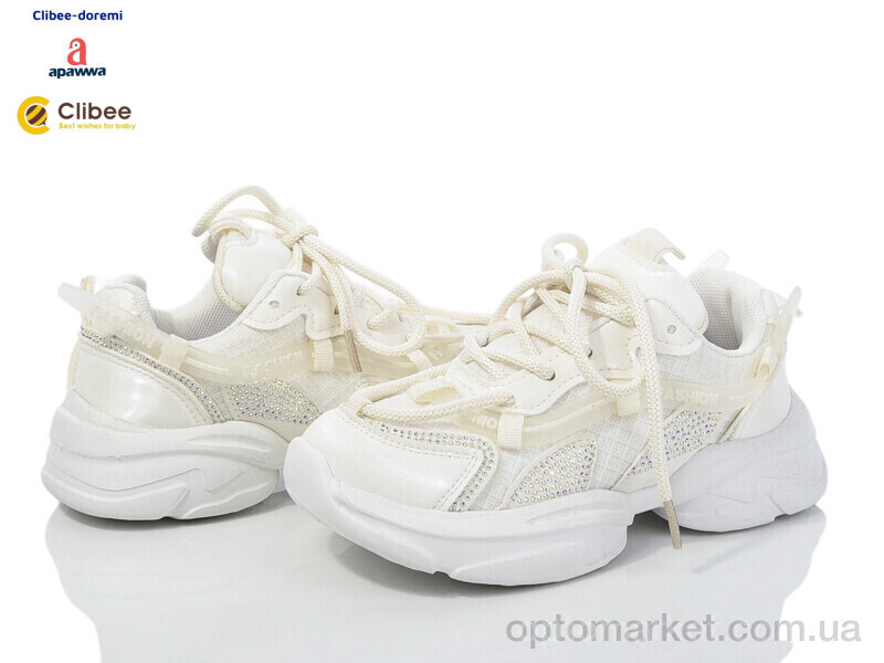 Купить Кросівки дитячі A2402 white-beige Apawwa білий, фото 1