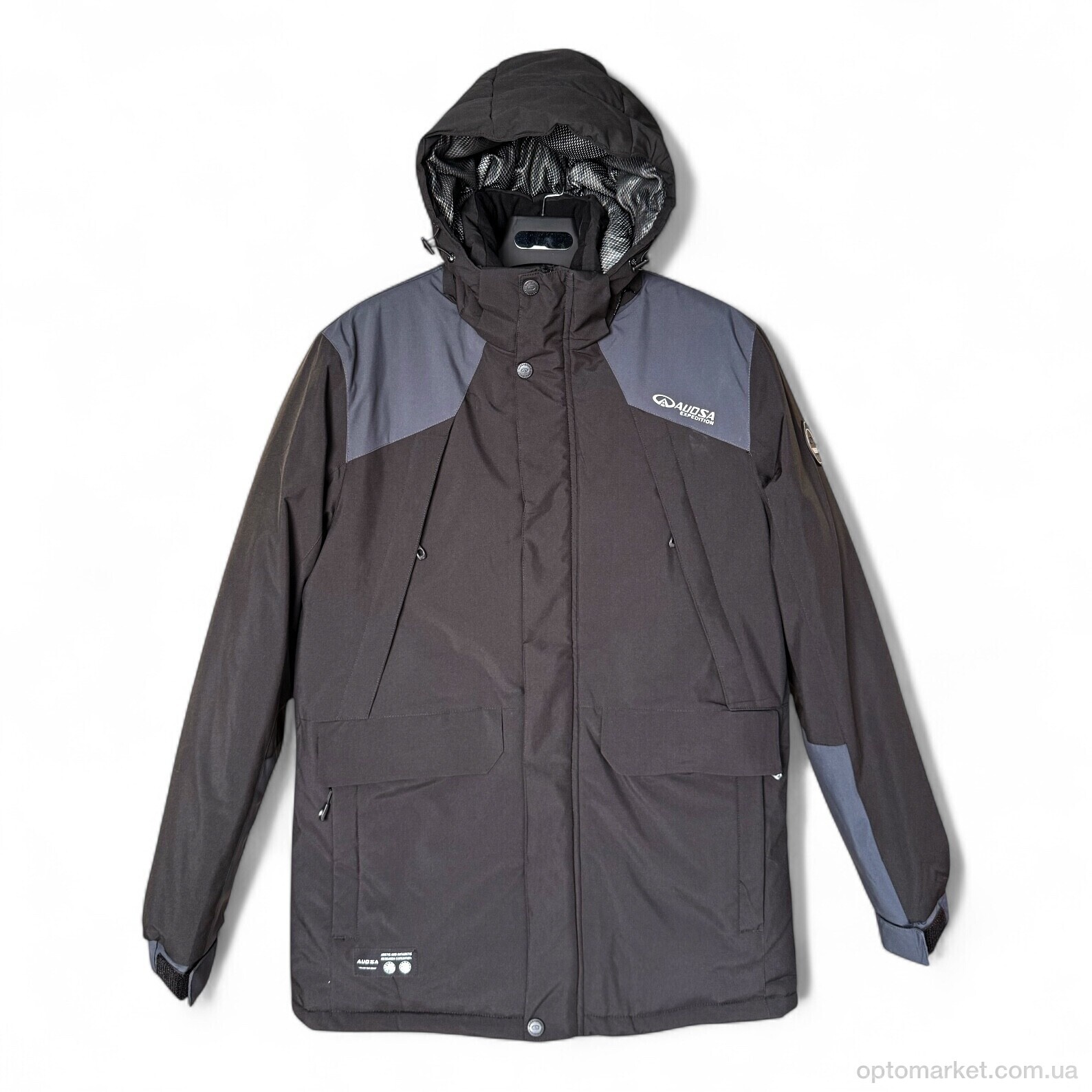 Купить Куртка чоловічі A24073-6 black Audsa чорний, фото 1