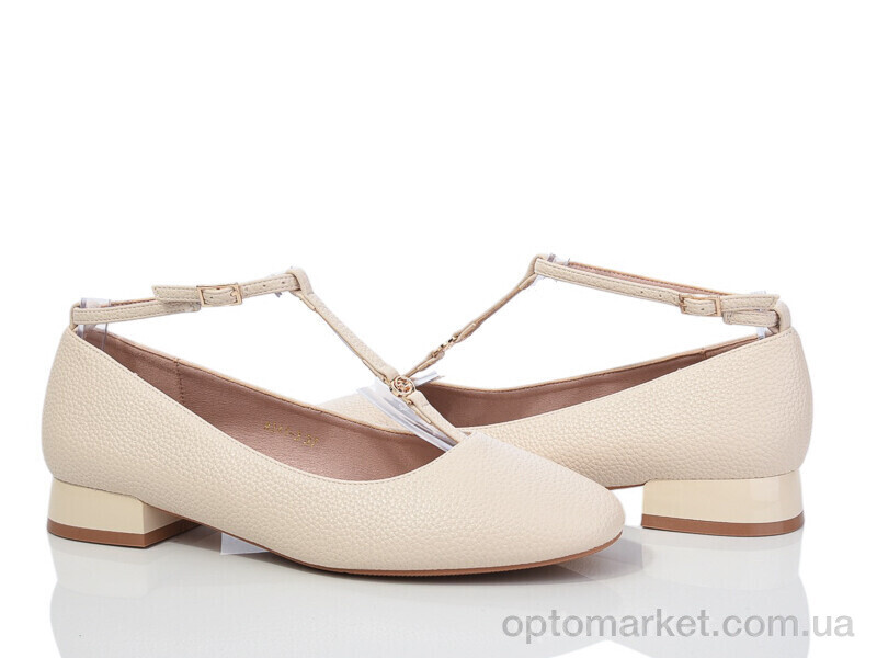 Купить Туфлі жіночі A241-3 Loretta бежевий, фото 1