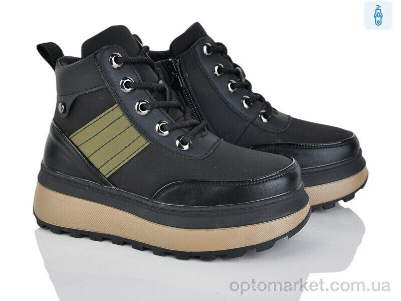 Купить Черевики дитячі A24152-3L Kimbo-o чорний, фото 1