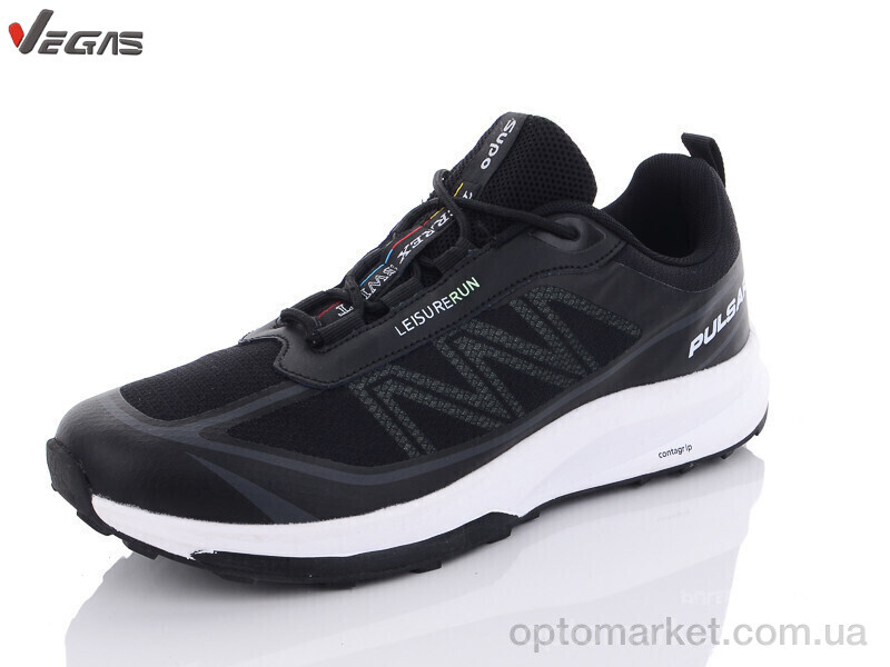 Купить Кросівки чоловічі A2483-3 Supo чорний, фото 1