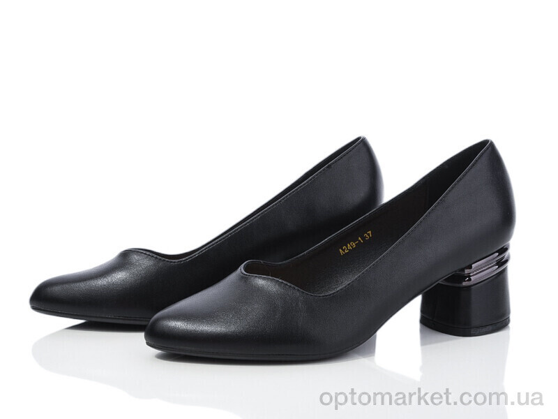 Купить Туфлі жіночі A249-1 Loretta чорний, фото 1
