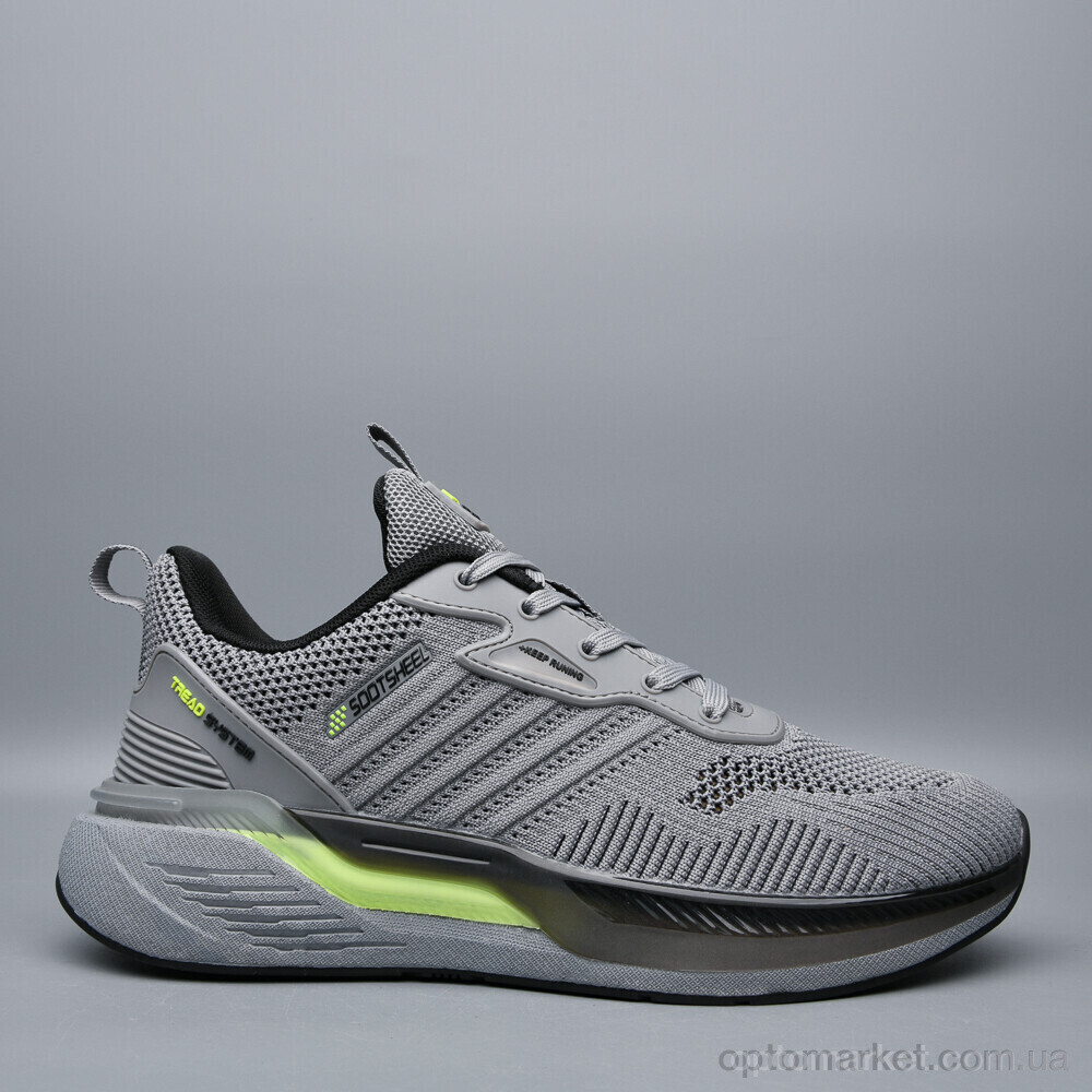 Купить Кросівки чоловічі A249-7 New Yike сірий, фото 2