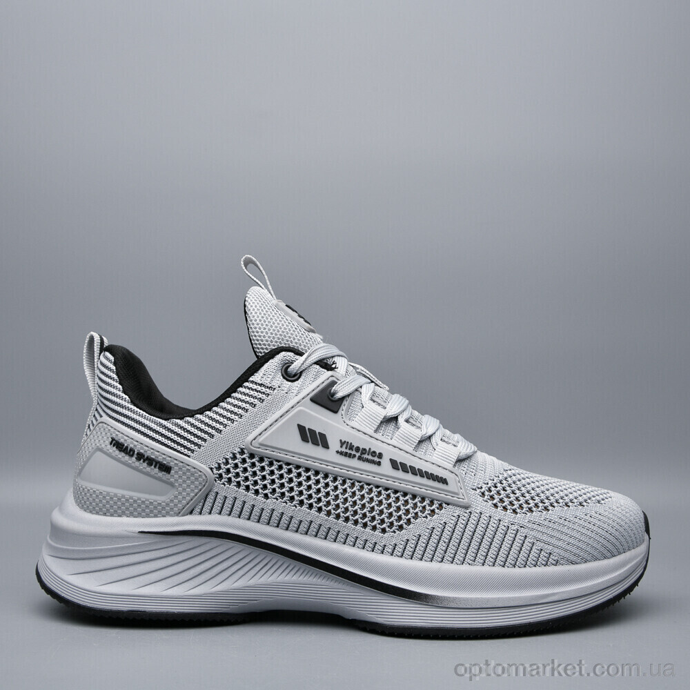 Купить Кросівки чоловічі A250-6 New Yike сірий, фото 2