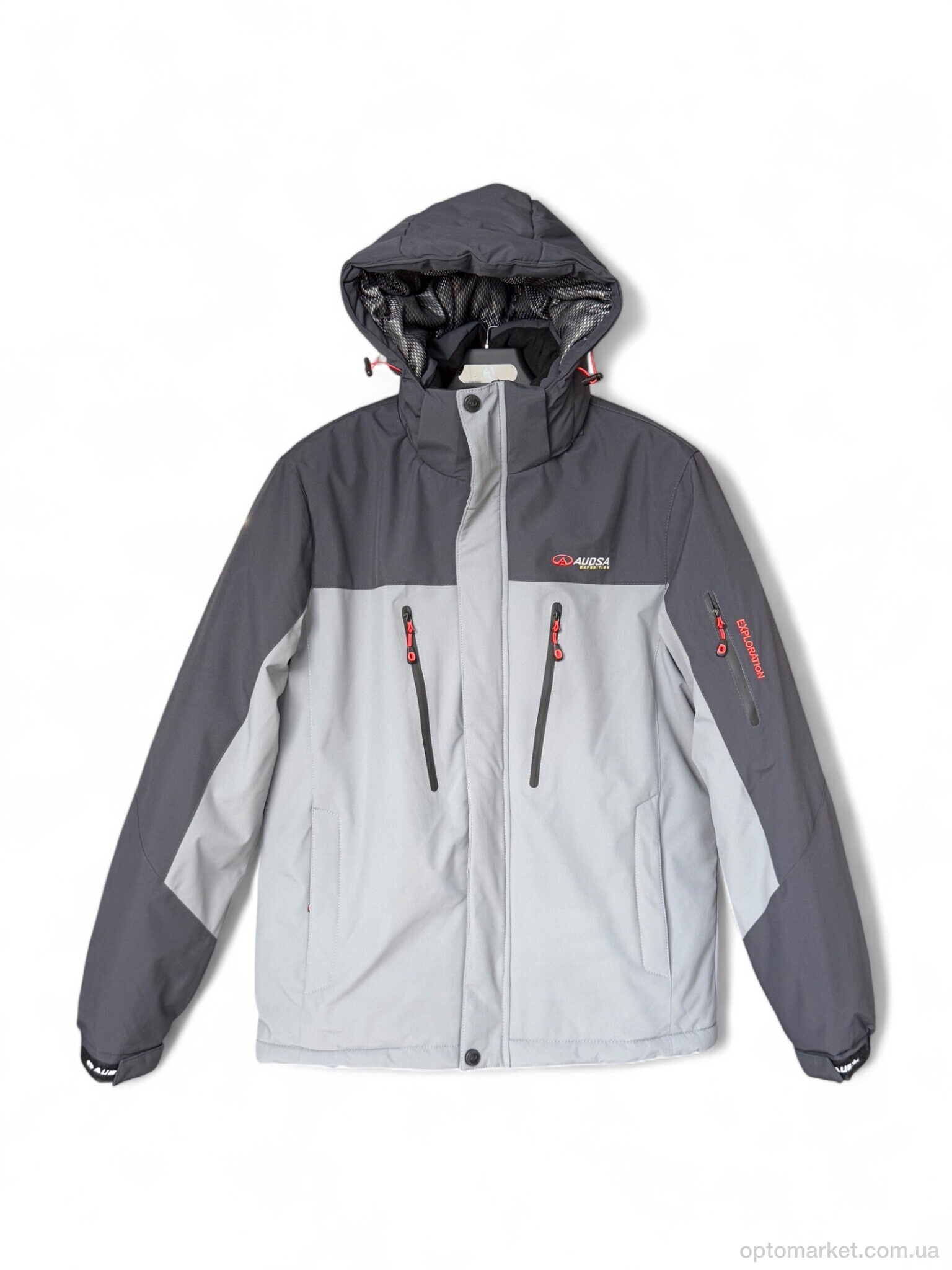 Купить Куртка чоловічі A25028-22 grey Audsa сірий, фото 1