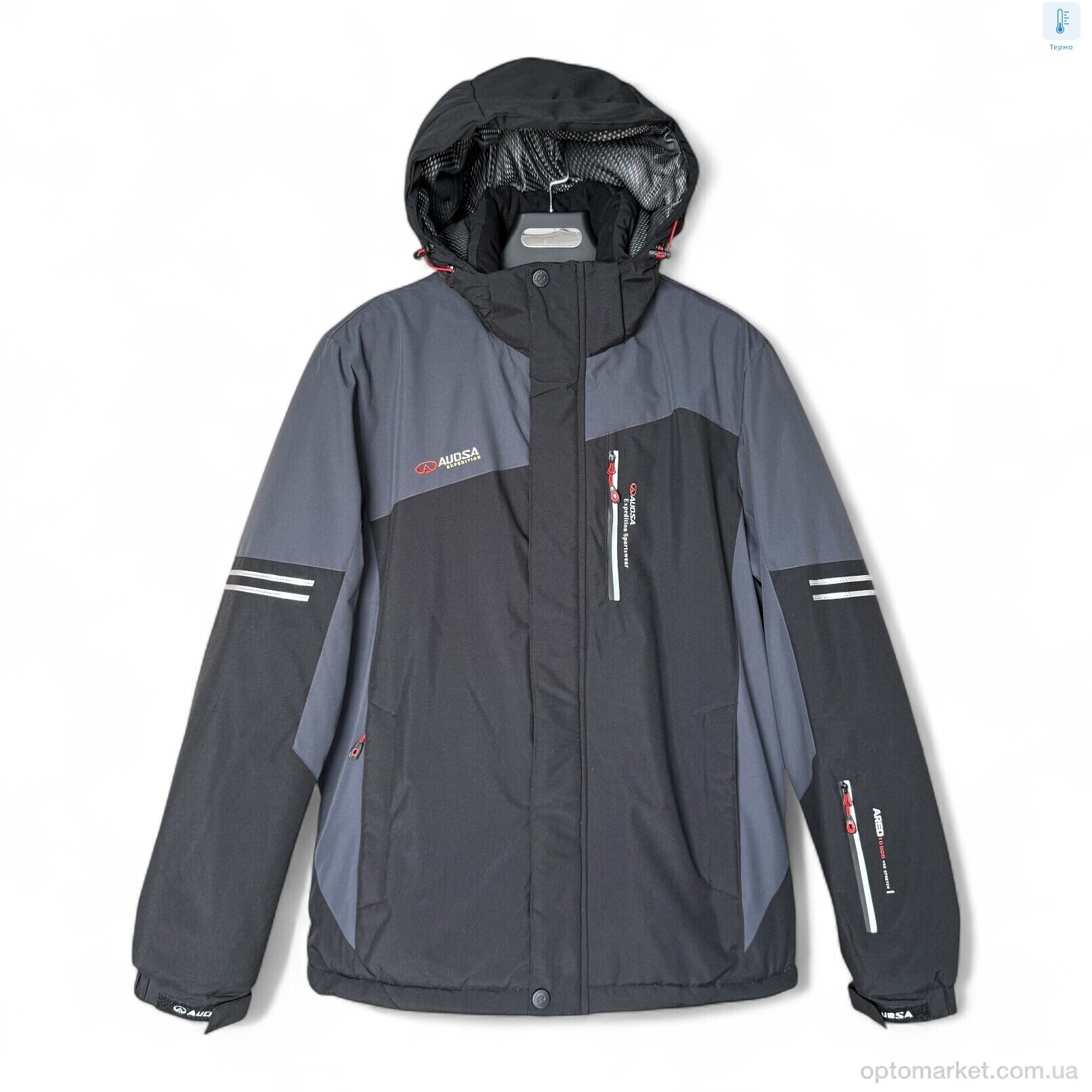 Купить Куртка чоловічі A25039-6 black Audsa чорний, фото 1