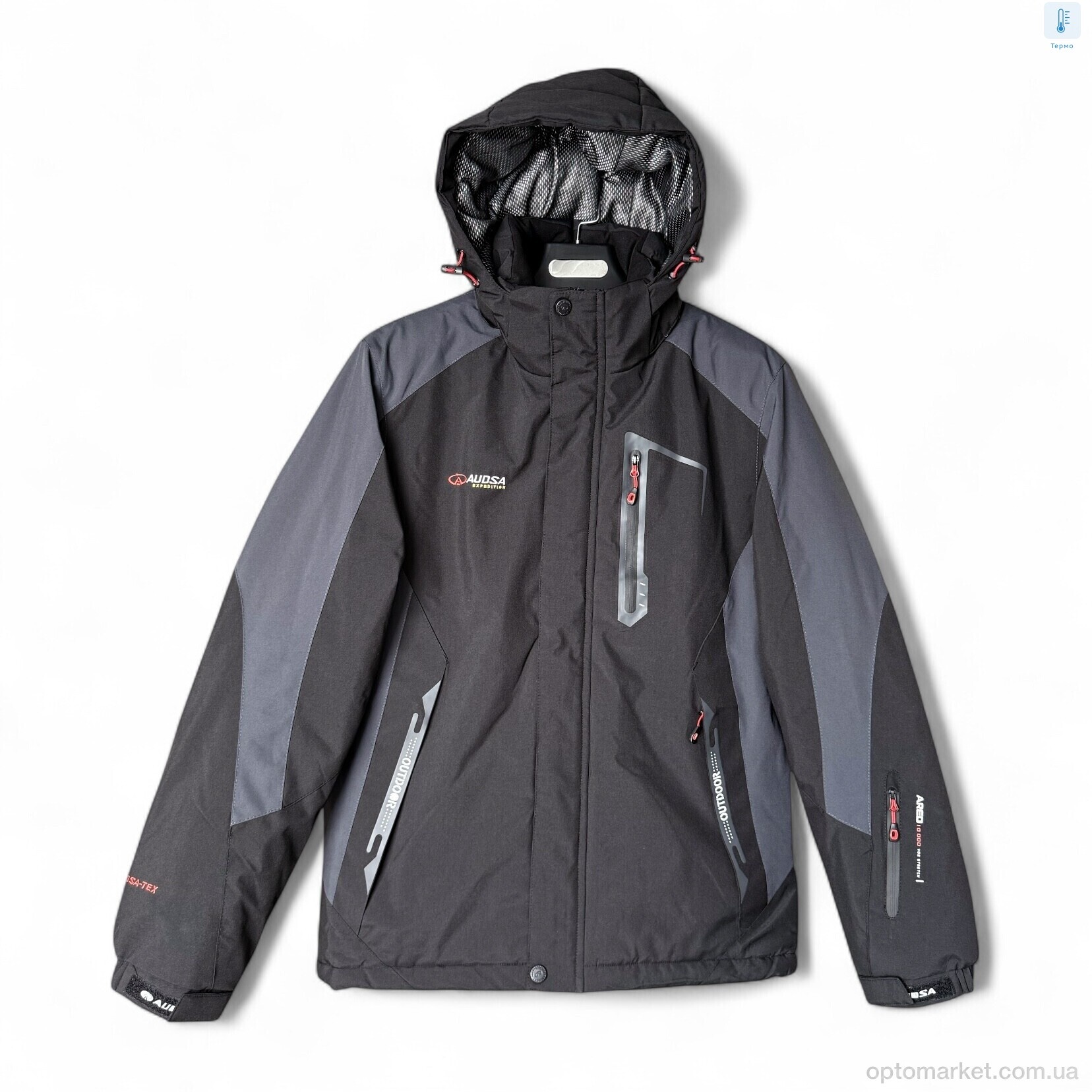 Купить Куртка чоловічі A25066-68 black Audsa чорний, фото 1