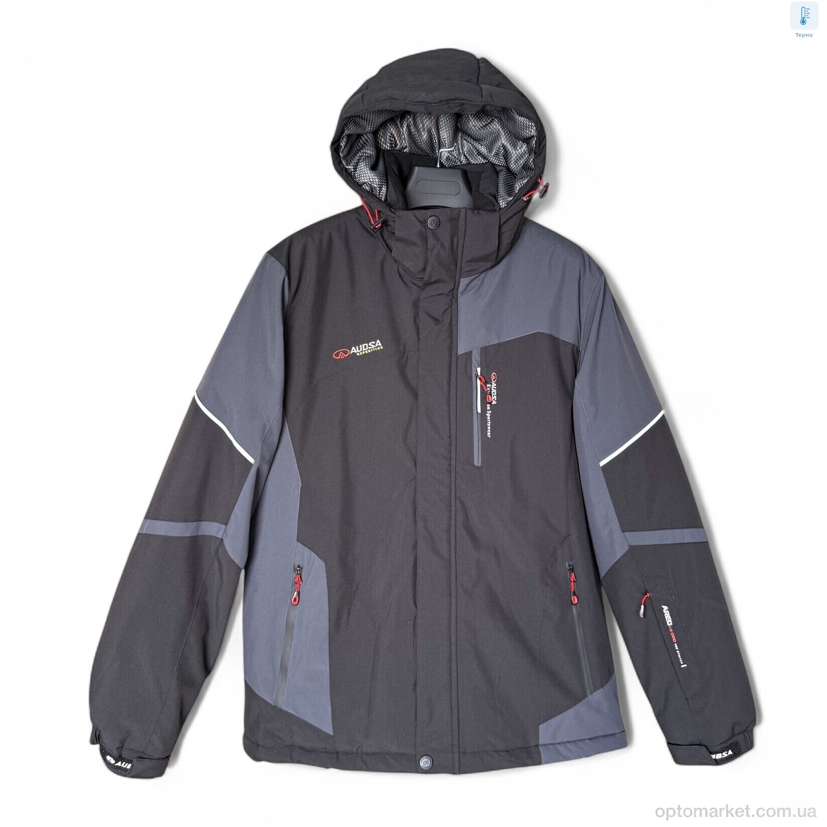 Купить Куртка чоловічі A25068-6 black Audsa чорний, фото 1